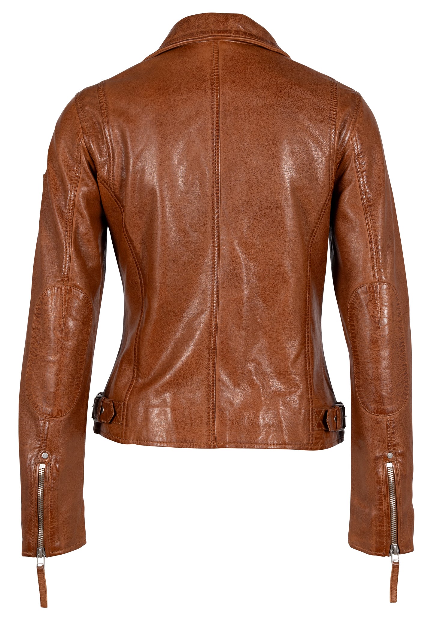 Γυναικείο Camel Biker Δερμάτινο Μπουφάν