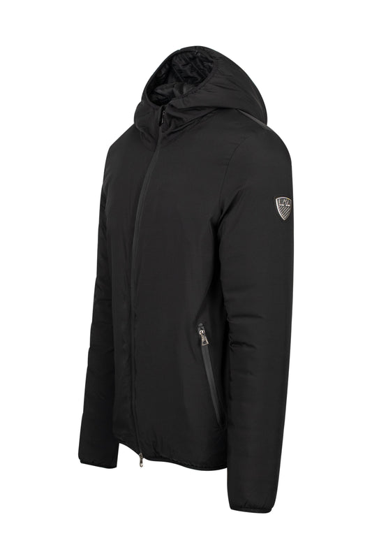 EMPORIO ARMANI- Ανδρικό Puffed Μπουφάν με Κουκούλα