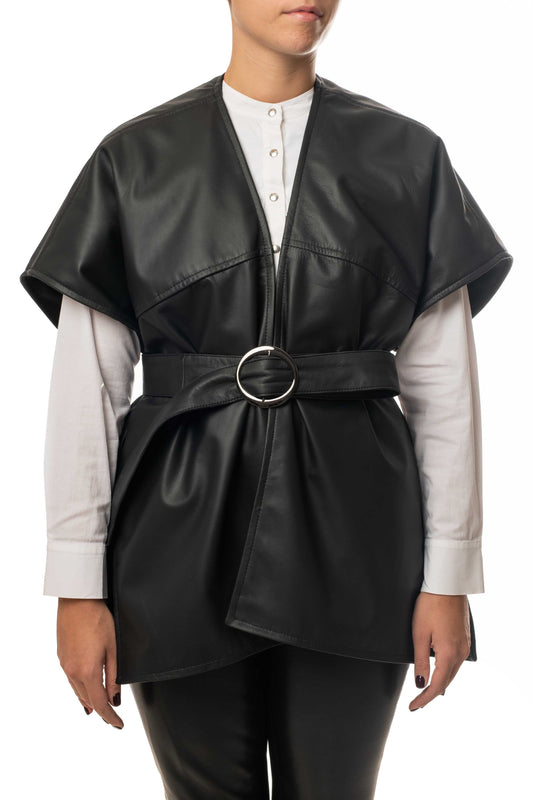 LOIS - Handmade Real Leather Cape