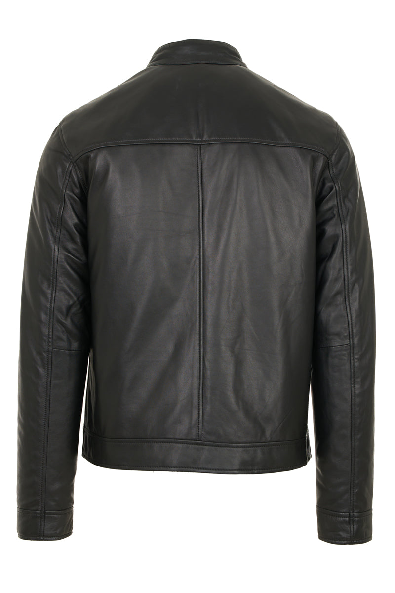 ALLEN - Reversible Leather Jacket