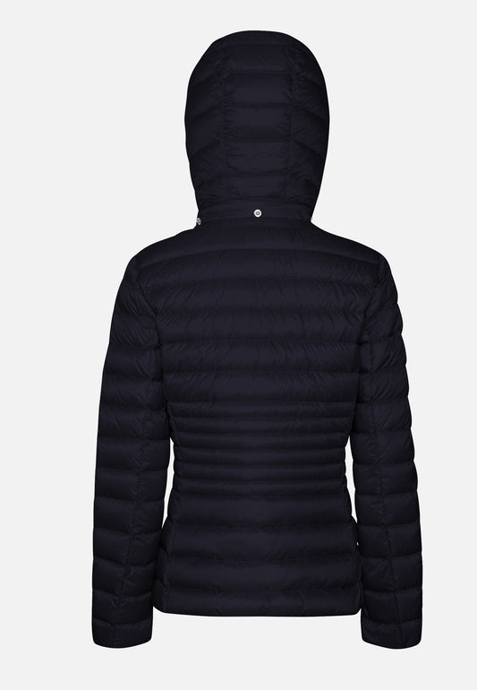 GEOX -JAYSEN- Hooded Blαck Short down jacket