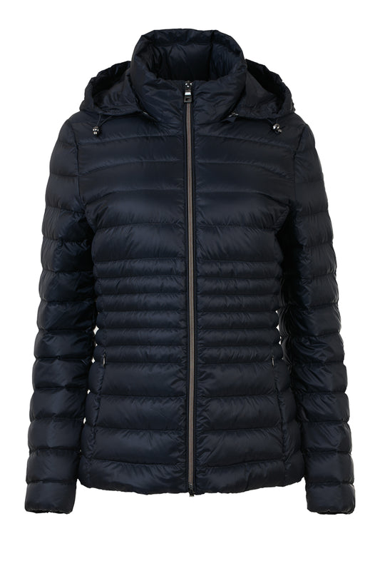 GEOX -JAYSEN- Hooded Blue Short down jacket