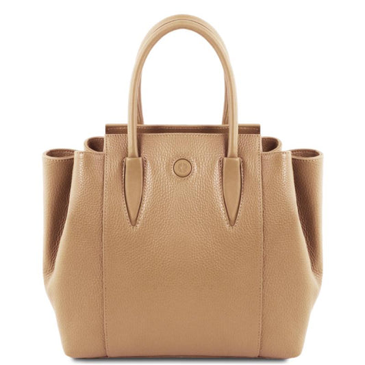 Γυναικεία Τσάντα Δερμάτινη Tulipan