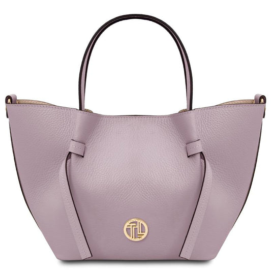 Γυναικεία Τσάντα Δερμάτινη Legame S-Λιλά