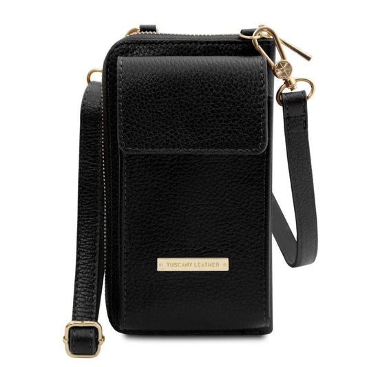 TL Bag Leather wallet/phone holder with strap