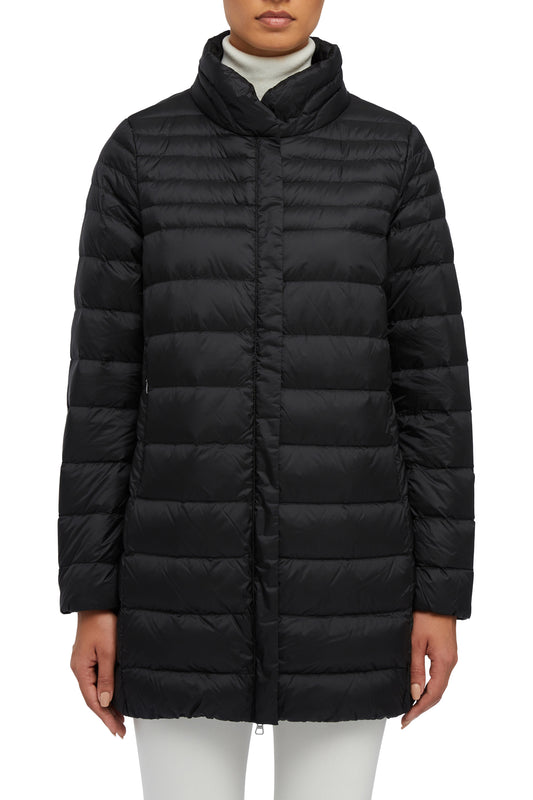 GEOX - JAYSEN - Women's Real Down Black Coat