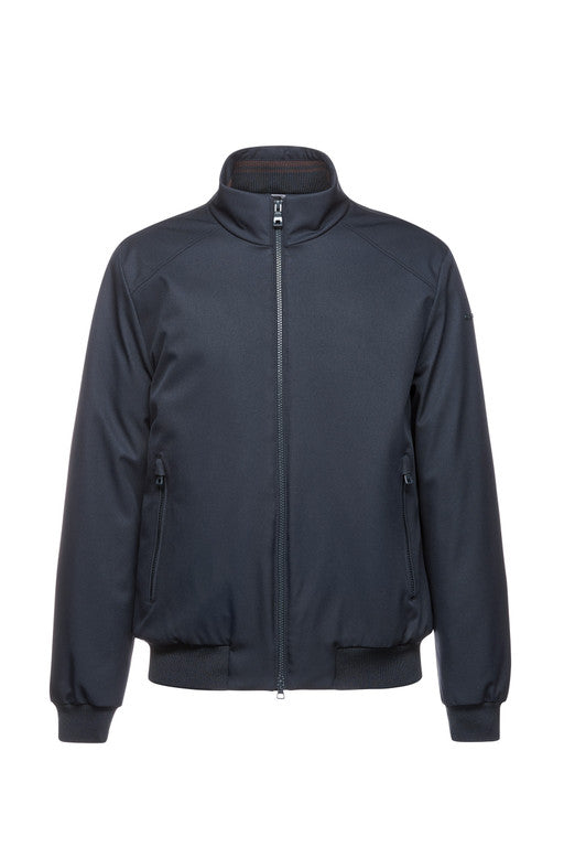 Geox - VINCIT - Men's blue bomber jacket