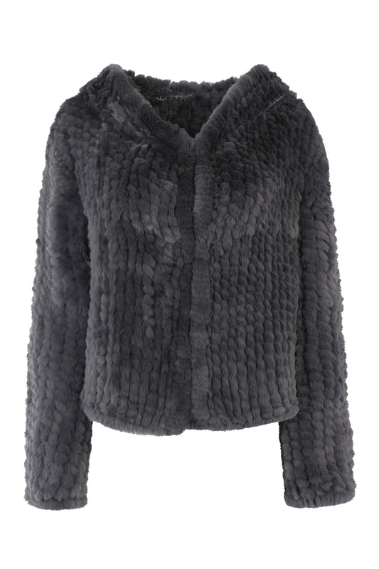 Rex Knitted Jacket with Hood