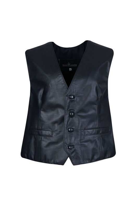 Handmade Men's Leather Vest