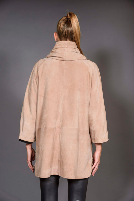 MILENA - Suede Parka