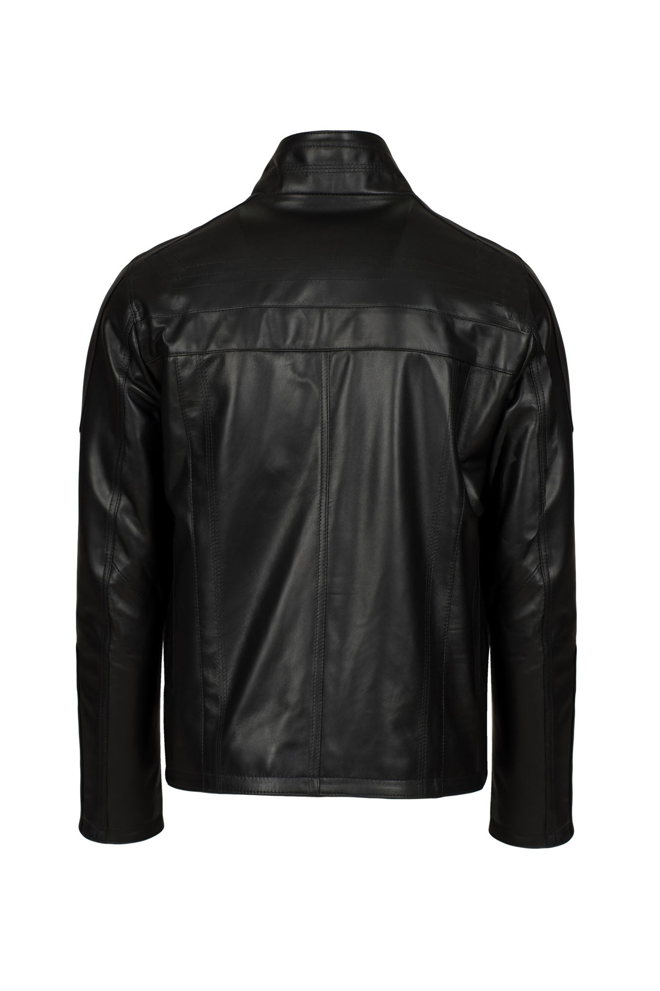 PHAEDON - Handmade Short Leather Jacket