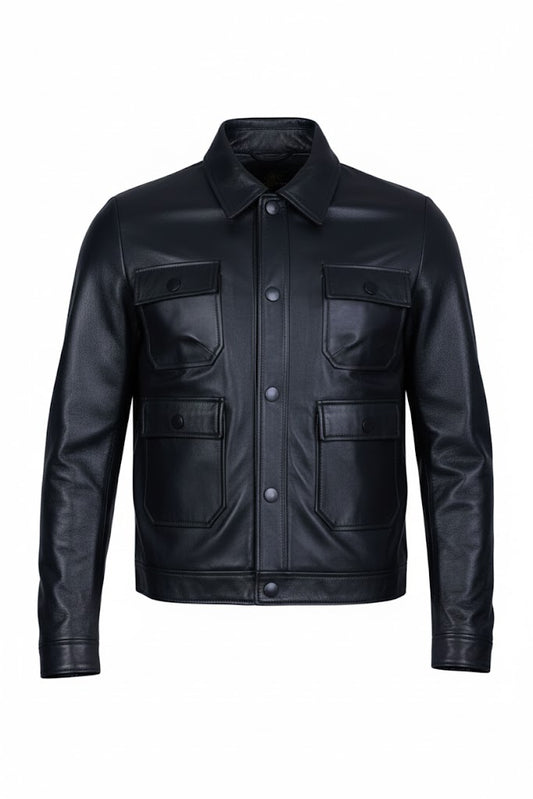 TONY - Handmade Men's Leather Blazer