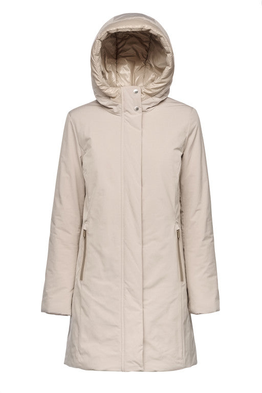GEOX SPHERICA -Women's Comfort Beige Parka