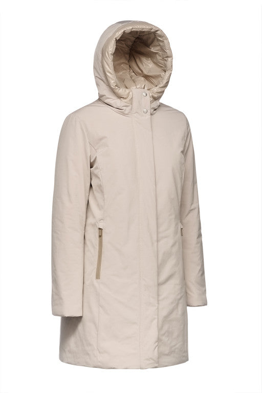 GEOX SPHERICA -Women's Comfort Beige Parka