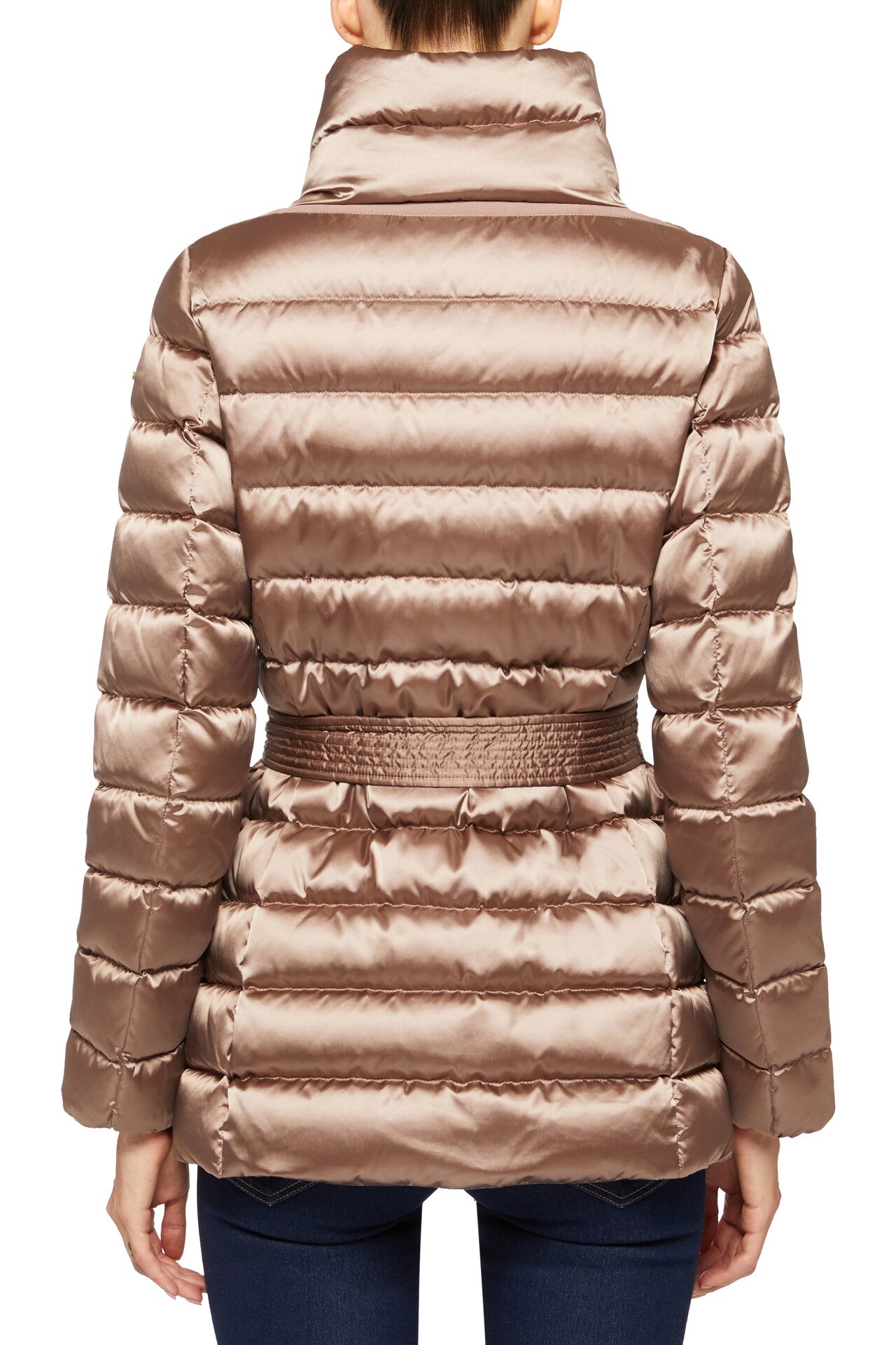 GEOX -CHLOO- Women's powder pink puffed jacket