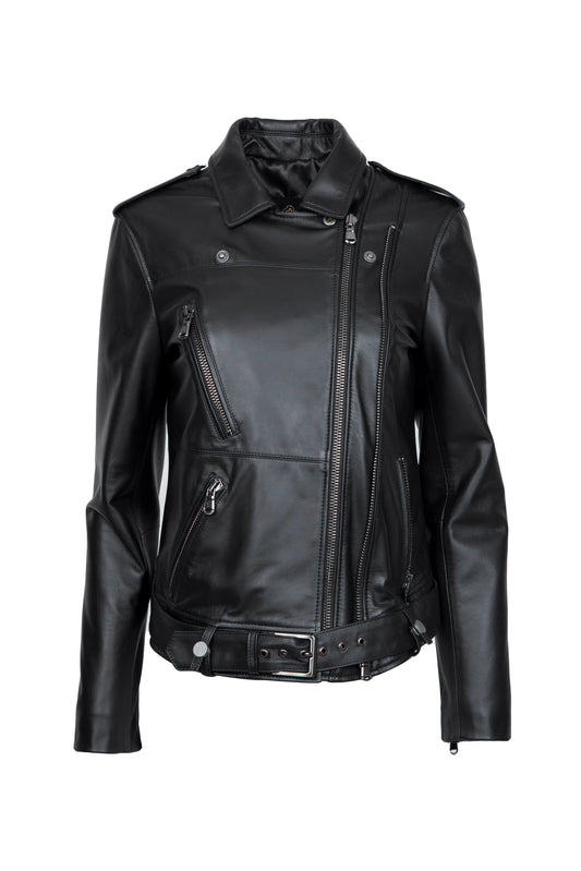 ANTIG - Handmade biker leather jacket