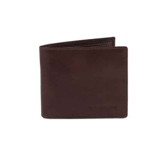 Ανδρικό Δερμάτινο Πορτοφόλι TL141377-Μαύρο