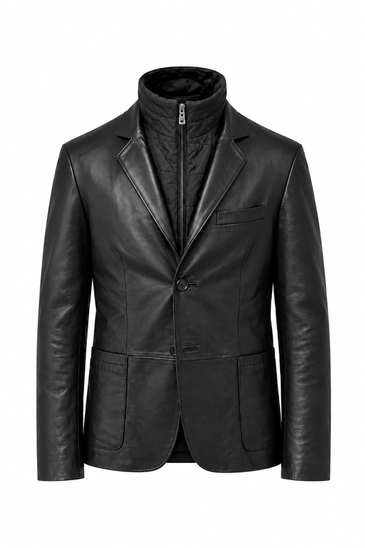 BOSTON - Men's Leather Blazer