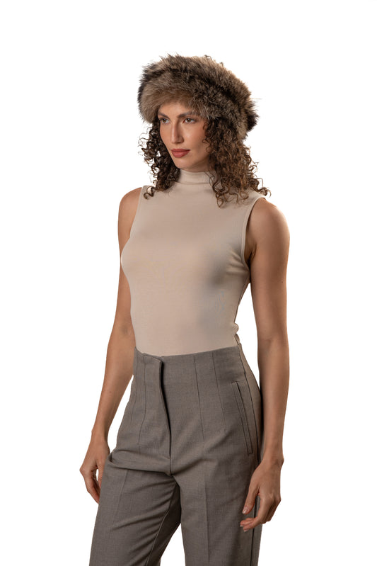 Γούνινη HEADBAND, Γιακάς ή Μπαντάνα από Γνήσια Γούνα