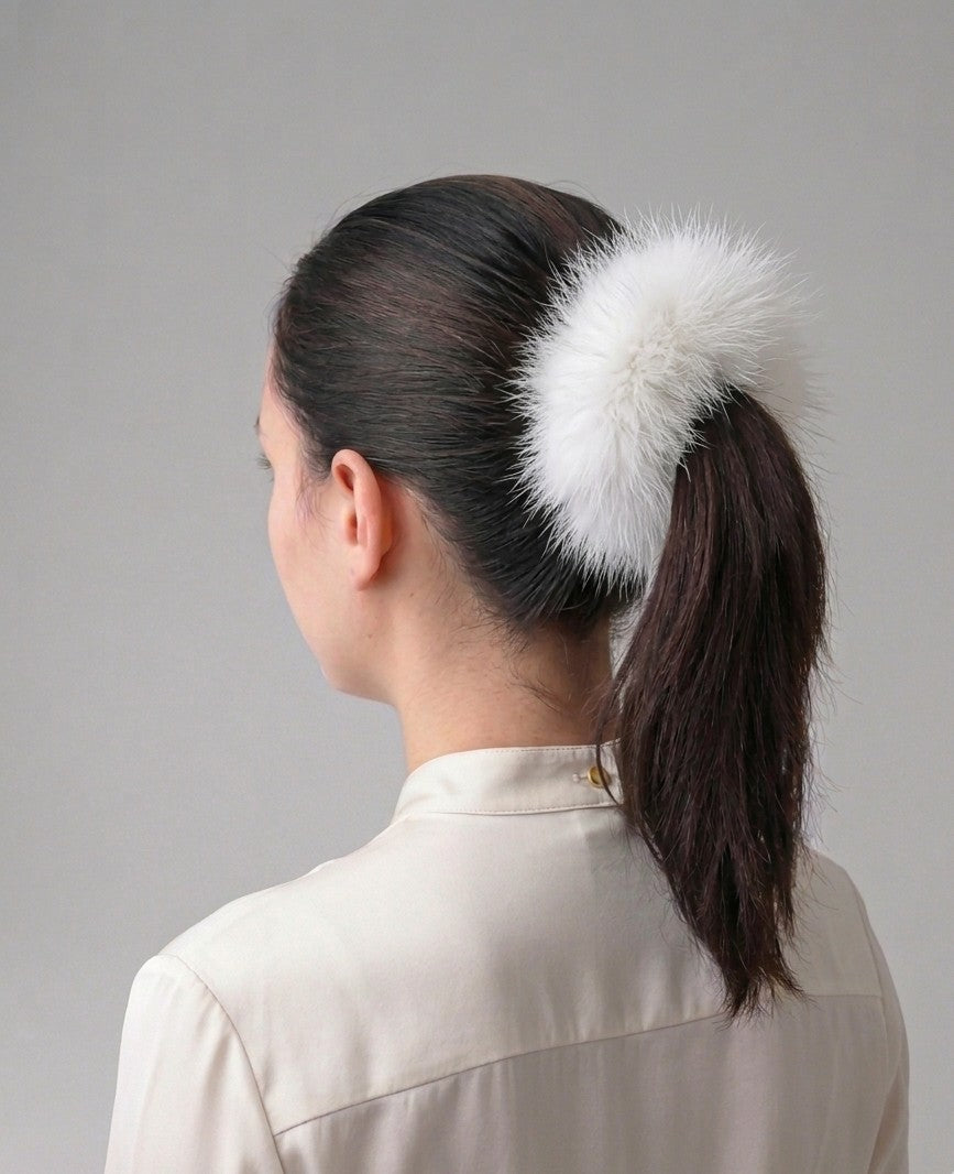 Fox Fur Scruncies