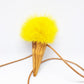 Handmade Mink Fur Ice Cream Necklace