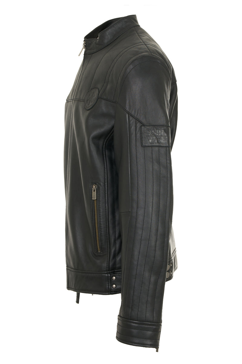 Darth Vader Stamp Leather Jαcket