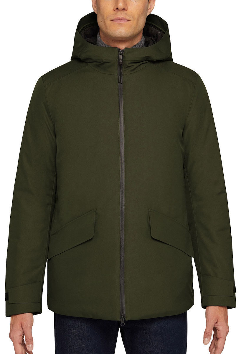 GEOX - CLINTFORD -Ανδρικό Mid Αδιάβροχο Parka με Κουκούλα