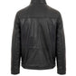 GUY LAROCHE - Men's Black Leather Long Jacket