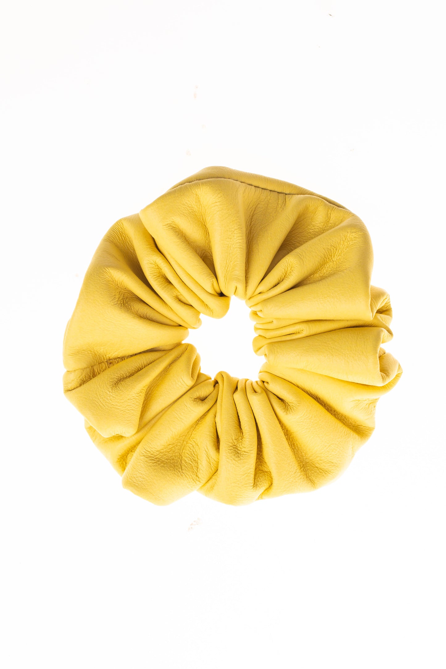 Handmade Leather Scrunchies