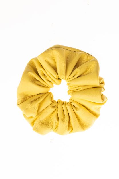 Handmade Leather Scrunchies
