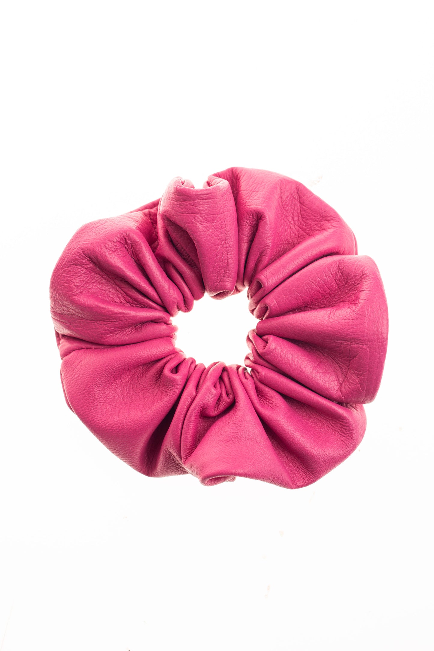 Handmade Leather Scrunchies