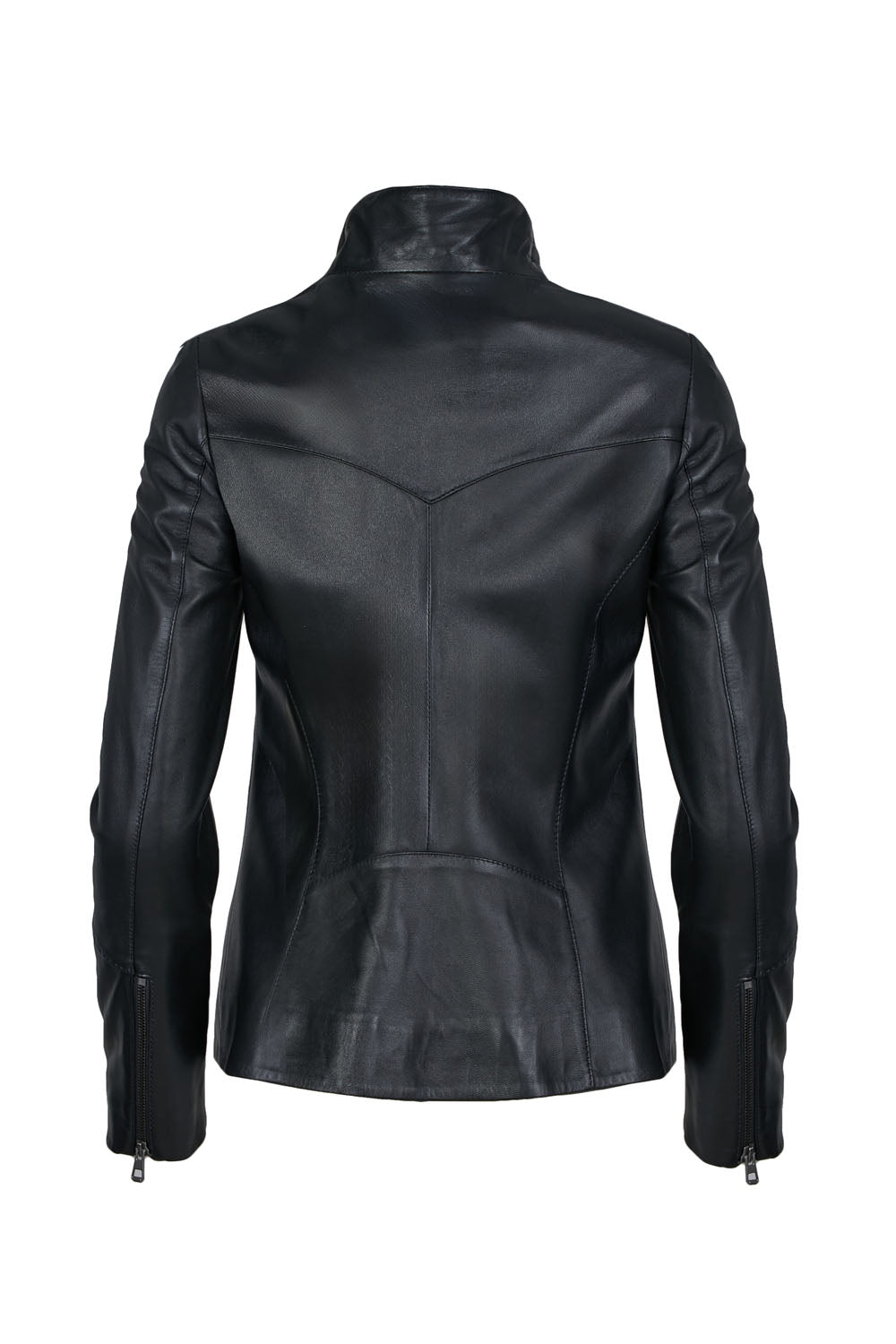 Women's  Black Leather Jacket