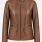 CORINA- Women's Black Leather Jacket
