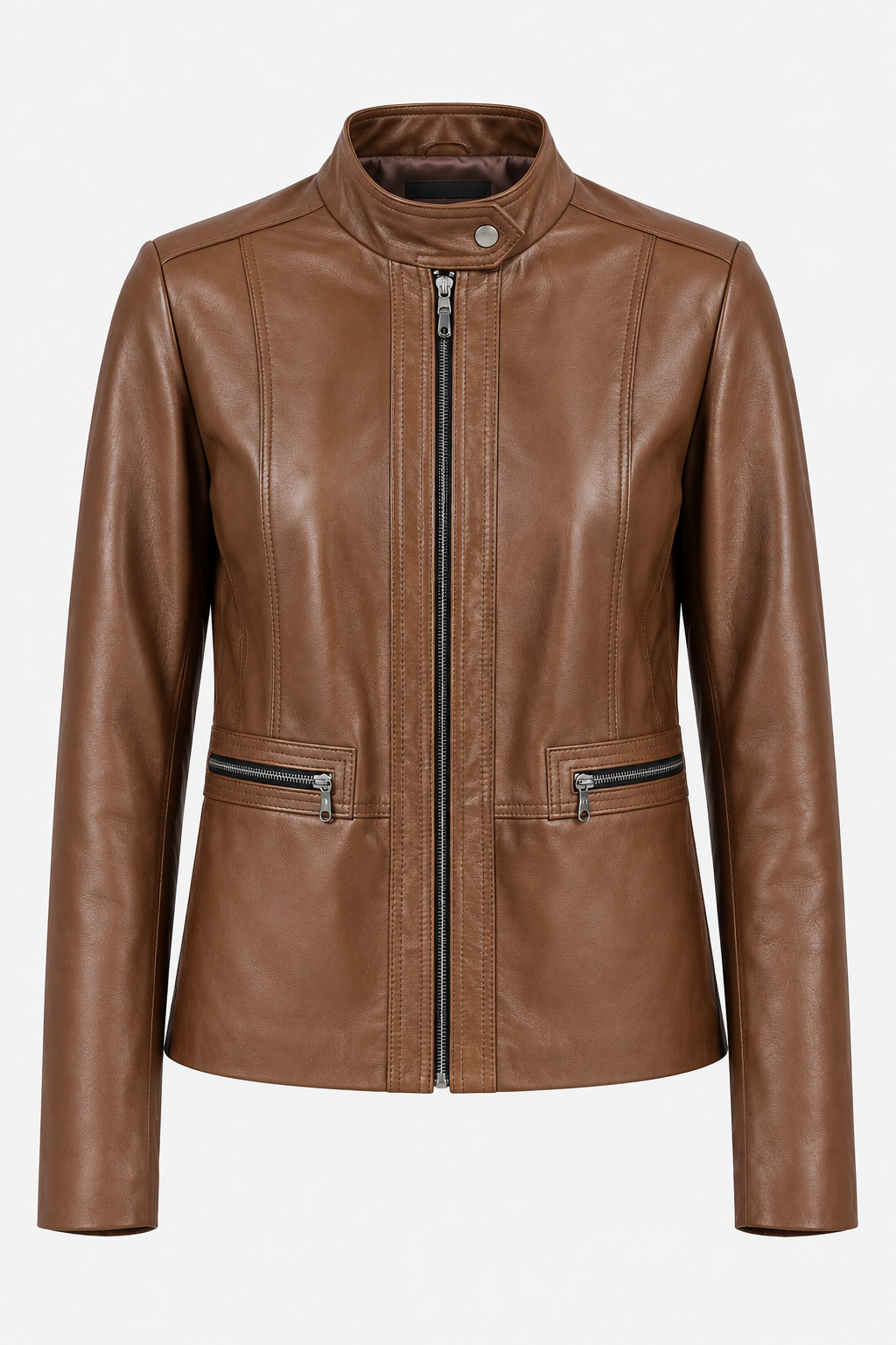 CORINA- Women's Black Leather Jacket