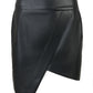 DOMINO - Χειροποίητη ψηλόμεση Μίνι Δερμάτινη Φούστα
