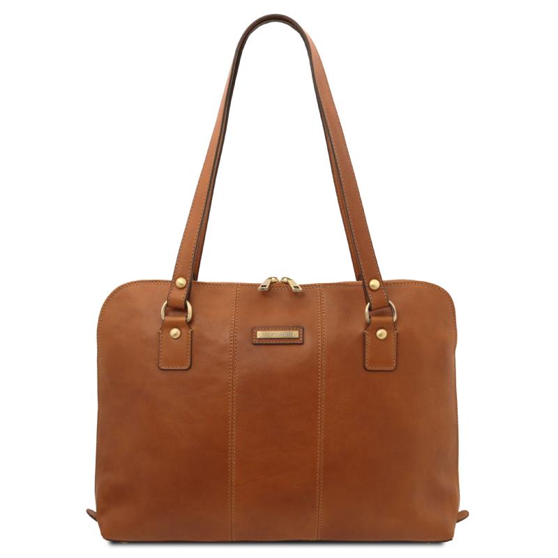 Γυναικεία Επαγγελματική Τσάντα Δερμάτινη Ravenna 15.6"