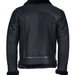 GARRY - Black Sheepskin Jacket