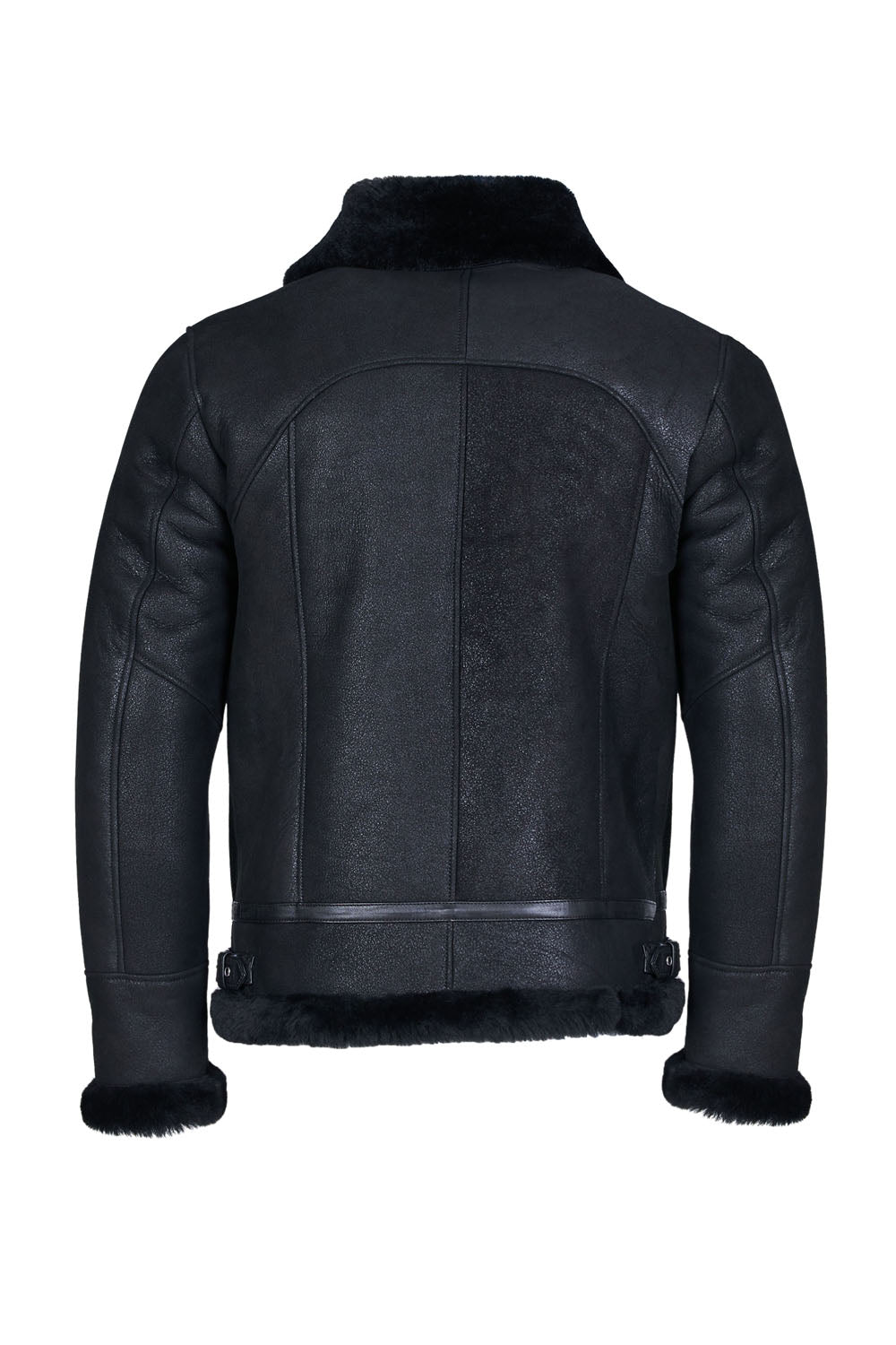 GARRY - Black Sheepskin Jacket