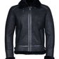 GARRY - Black Sheepskin Jacket