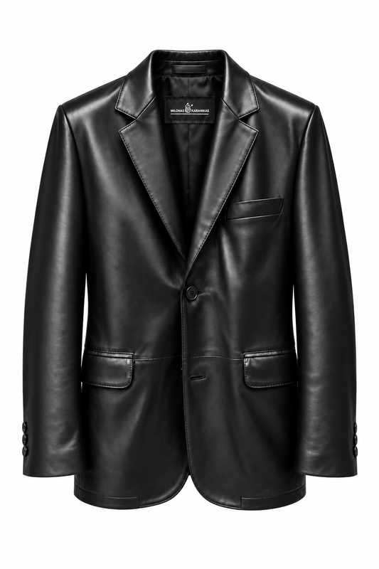 GEORGE - Men's Leather Blazer