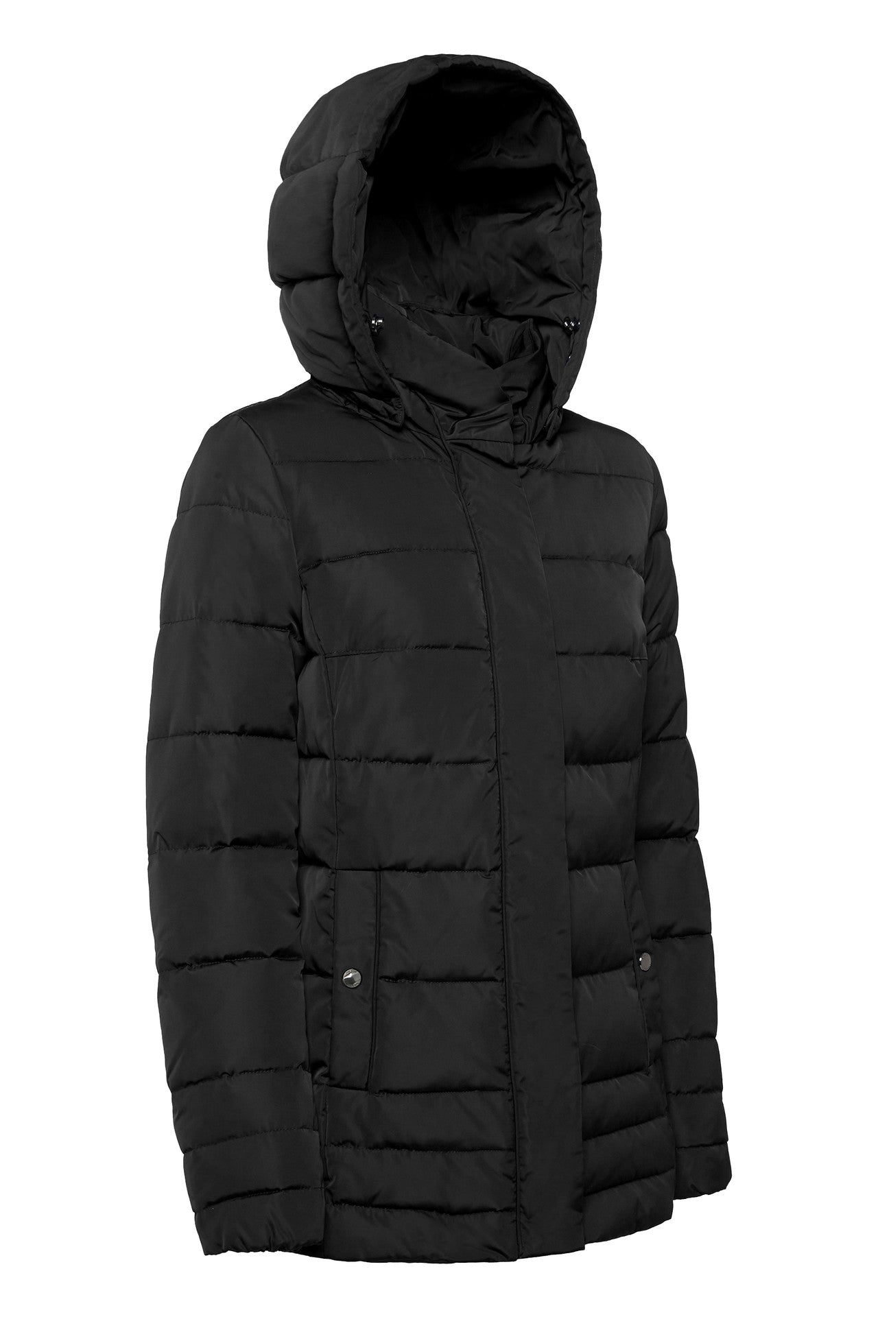 GEOX- ANEKO - Μαύρο Χειμανιάτικο  Mid Jacket