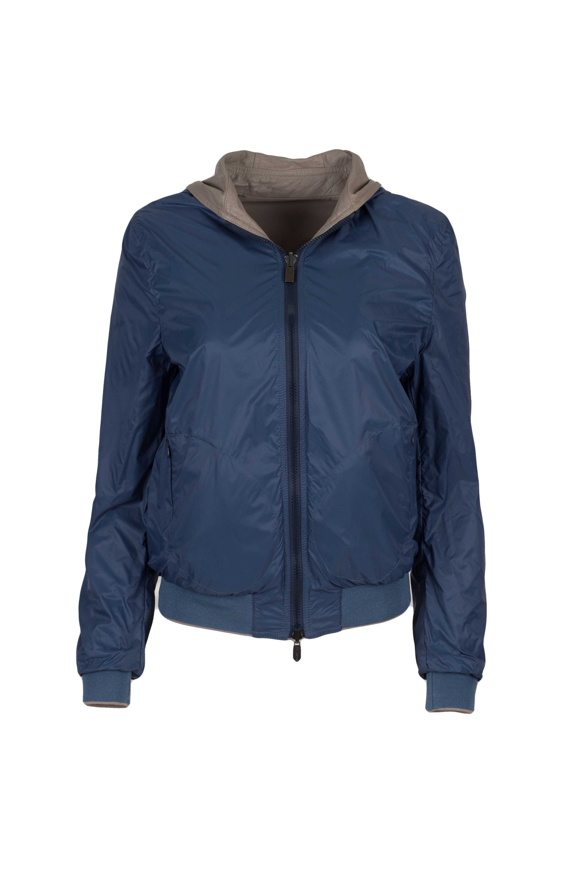 GIMOS Women's Beige Reversible bomber Jacket – milonas karanikas