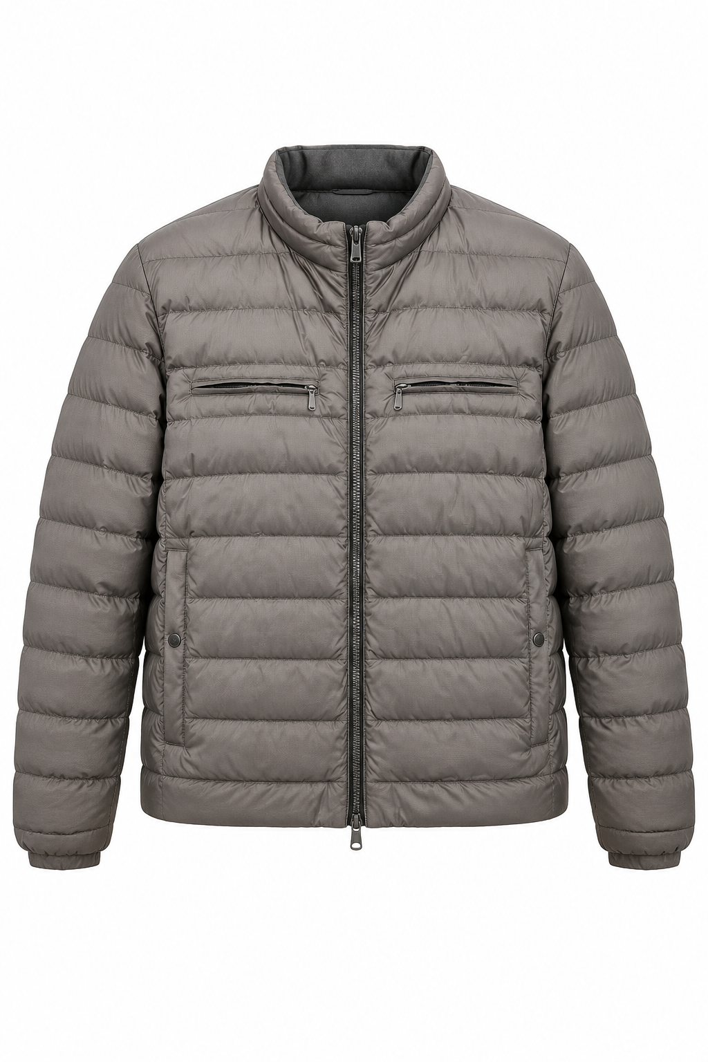 GIMOS- Men's BLack Reversible Leather Jacket