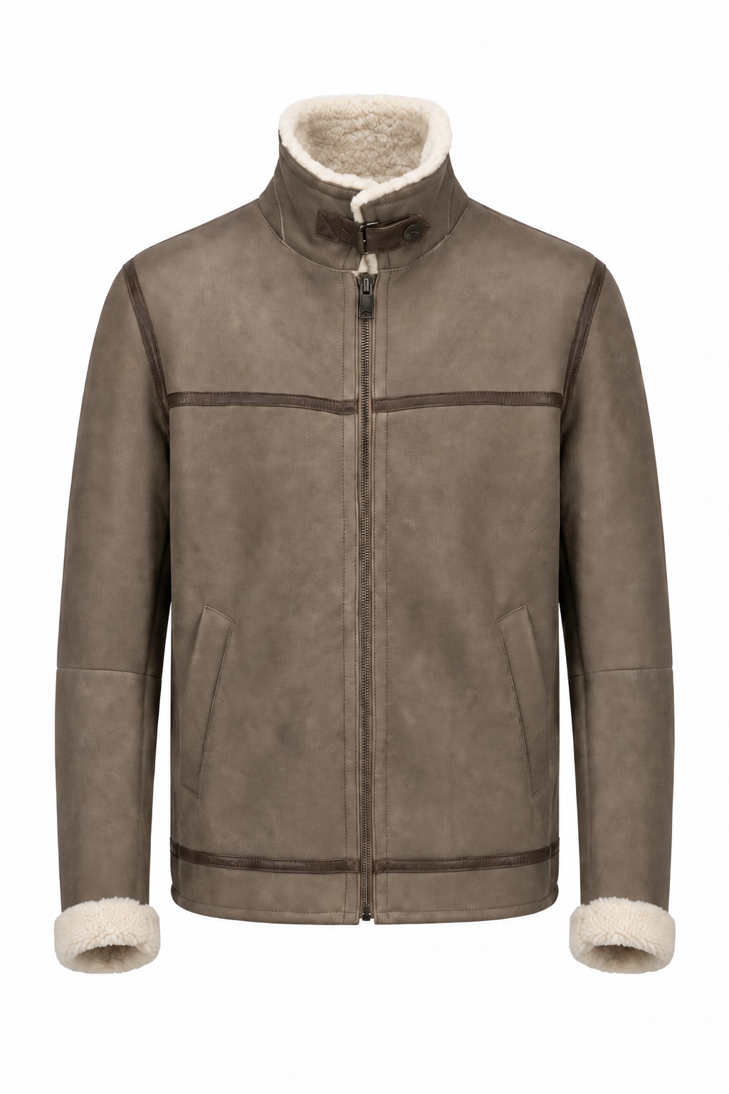 GIMOS - Men's Brown Sheepskin Jacket