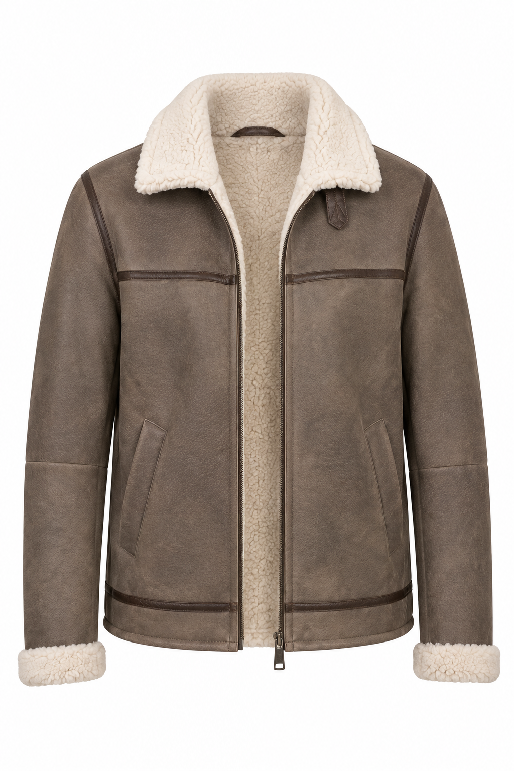 GIMOS - Men's Brown Sheepskin Jacket