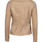 GIMOS -  Women's Taupe Leather Jacket