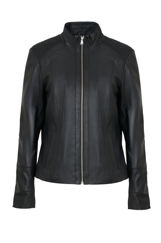 GUY LAROCHE - Women's Leather Jacket