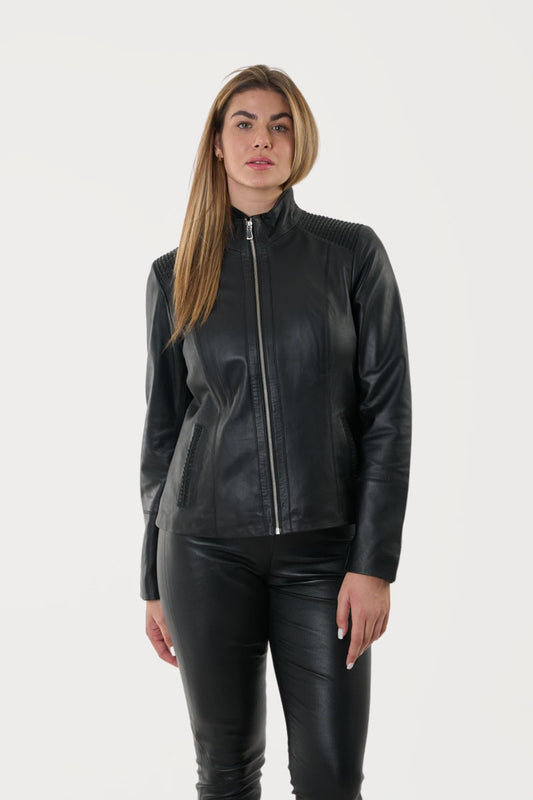 GUY LAROCHE - Women's Leather Jacket