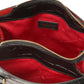 Croque Croc print leather handbag