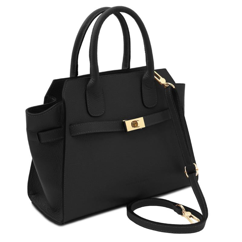 Origami Leather tote